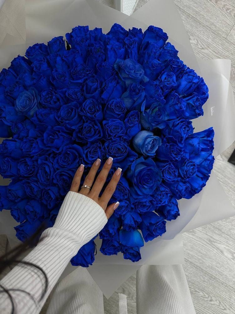 Blue Premium Roses