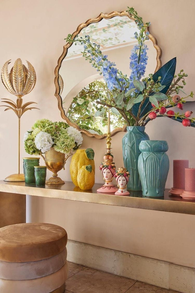 Luxury floral styling for interiors
