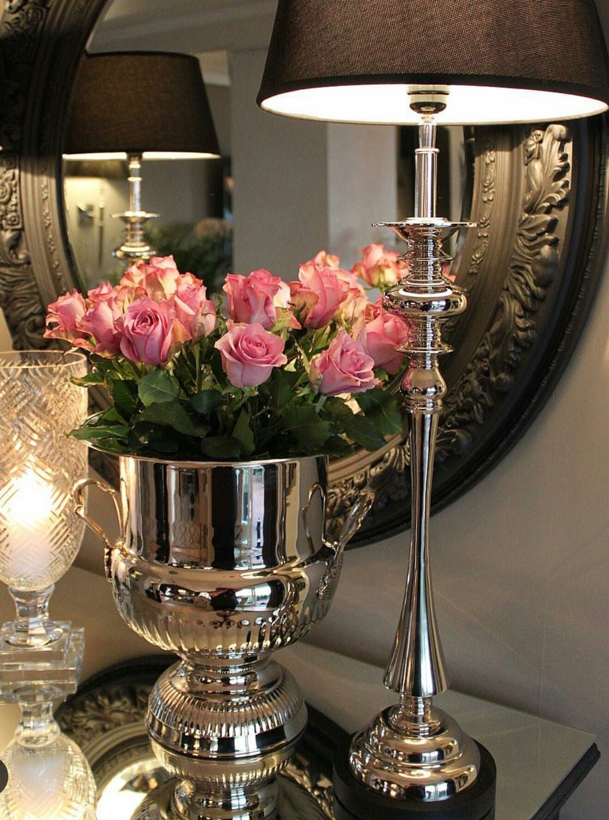Luxury floral styling for interiors