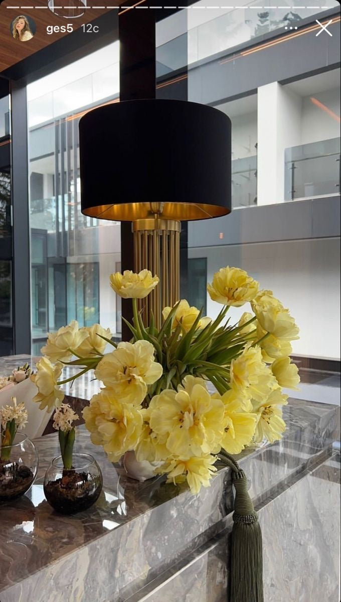 Luxury floral styling for interiors