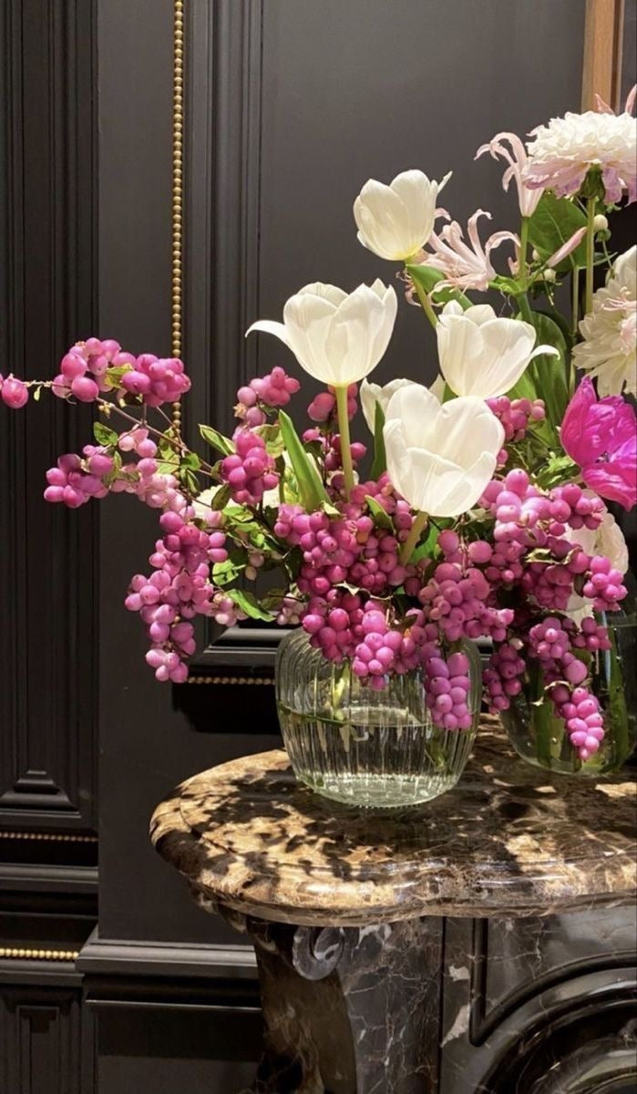 Luxury floral styling for interiors