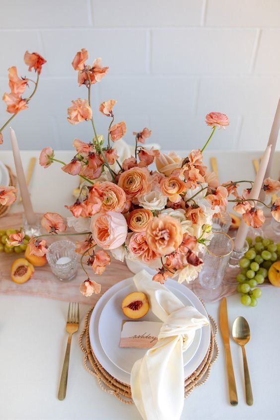 Weddings & events floral decoration Orange
