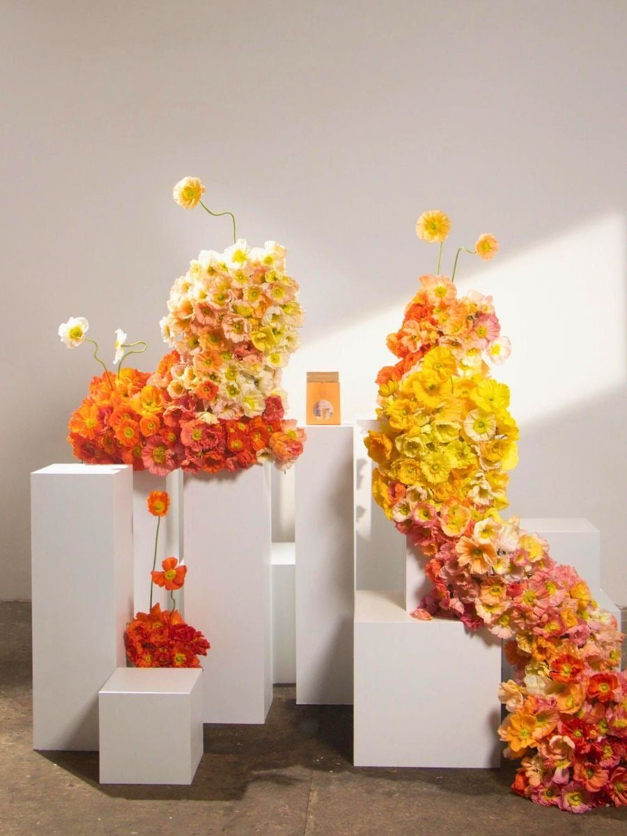 Weddings & events floral decoration Orange