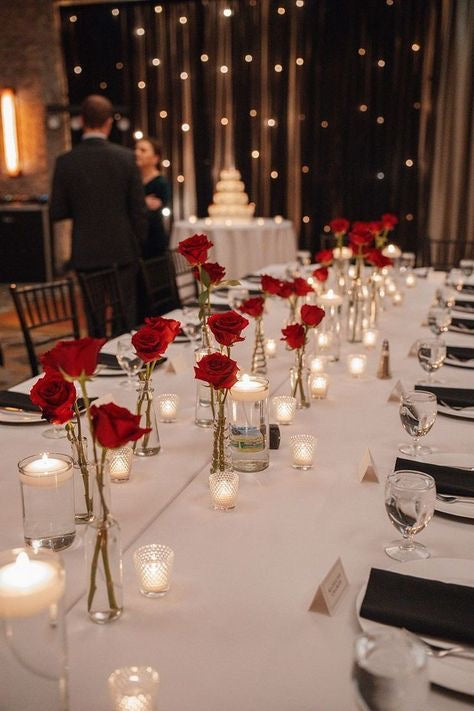 Weddings & events floral decoration Red