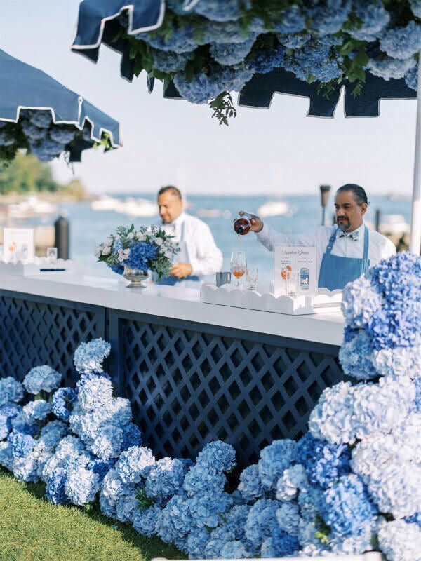 Weddings & events floral decoration Blue
