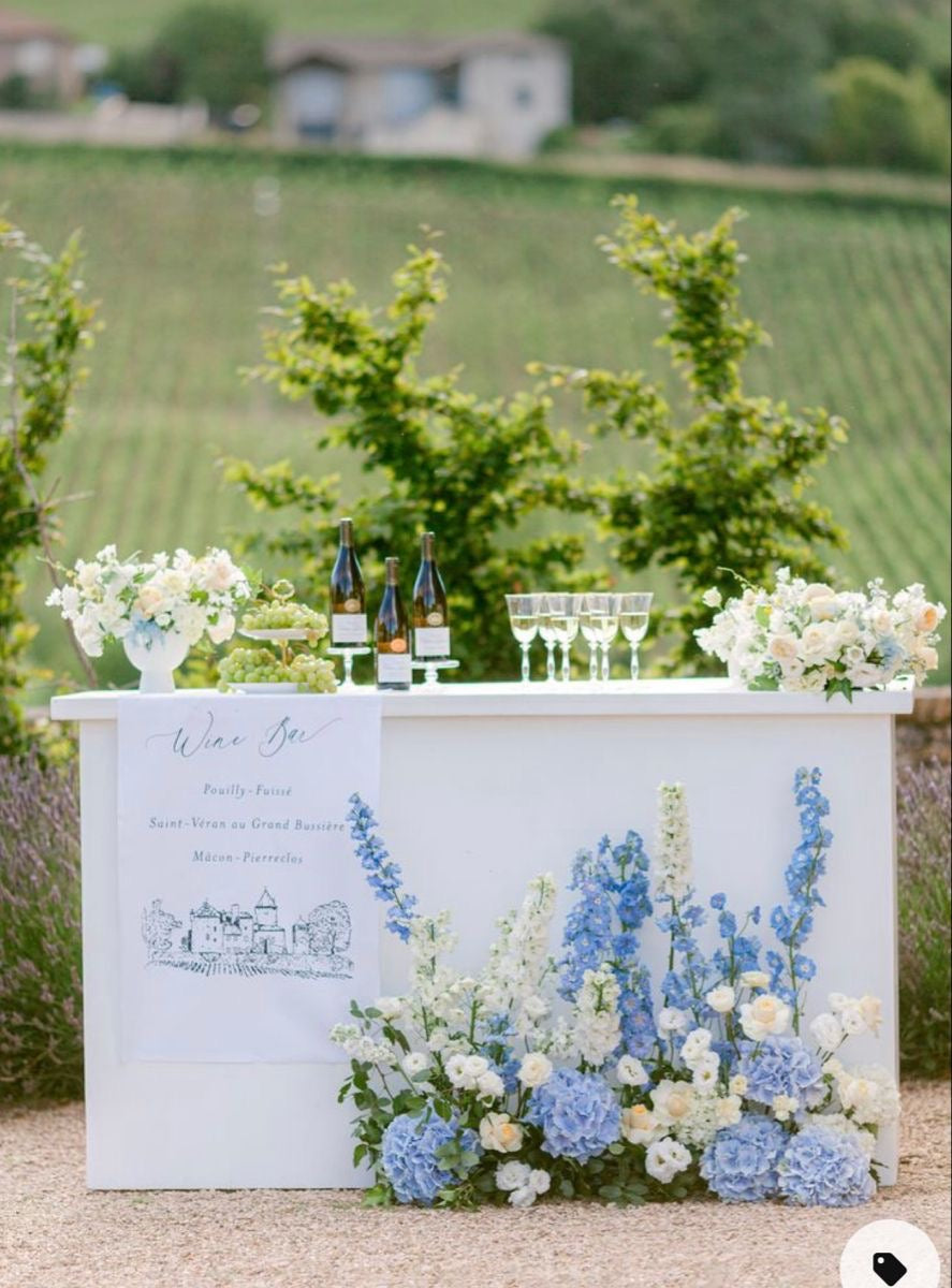 Weddings & events floral decoration Blue