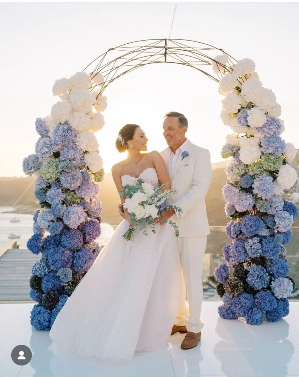 Weddings & events floral decoration Blue