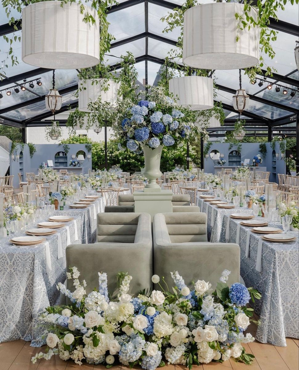 Weddings & events floral decoration Blue