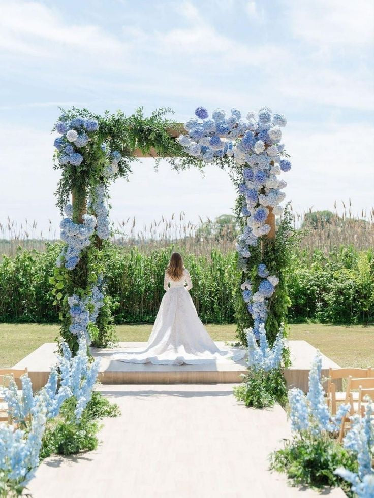 Weddings & events floral decoration Blue