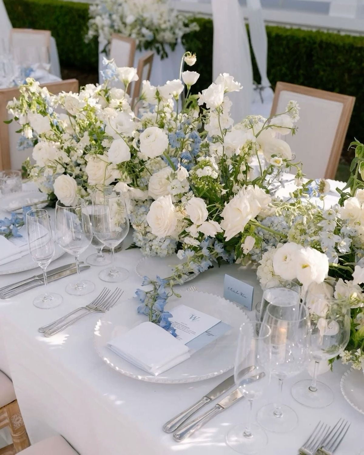 Weddings & events floral decoration Blue