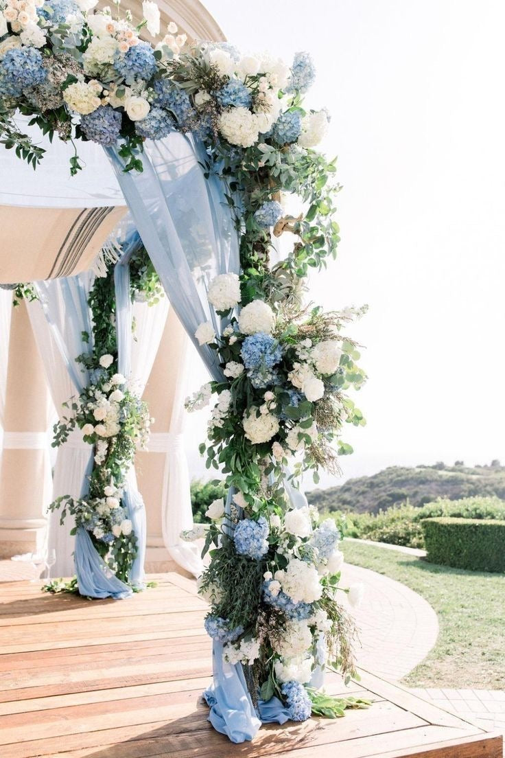 Weddings & events floral decoration Blue