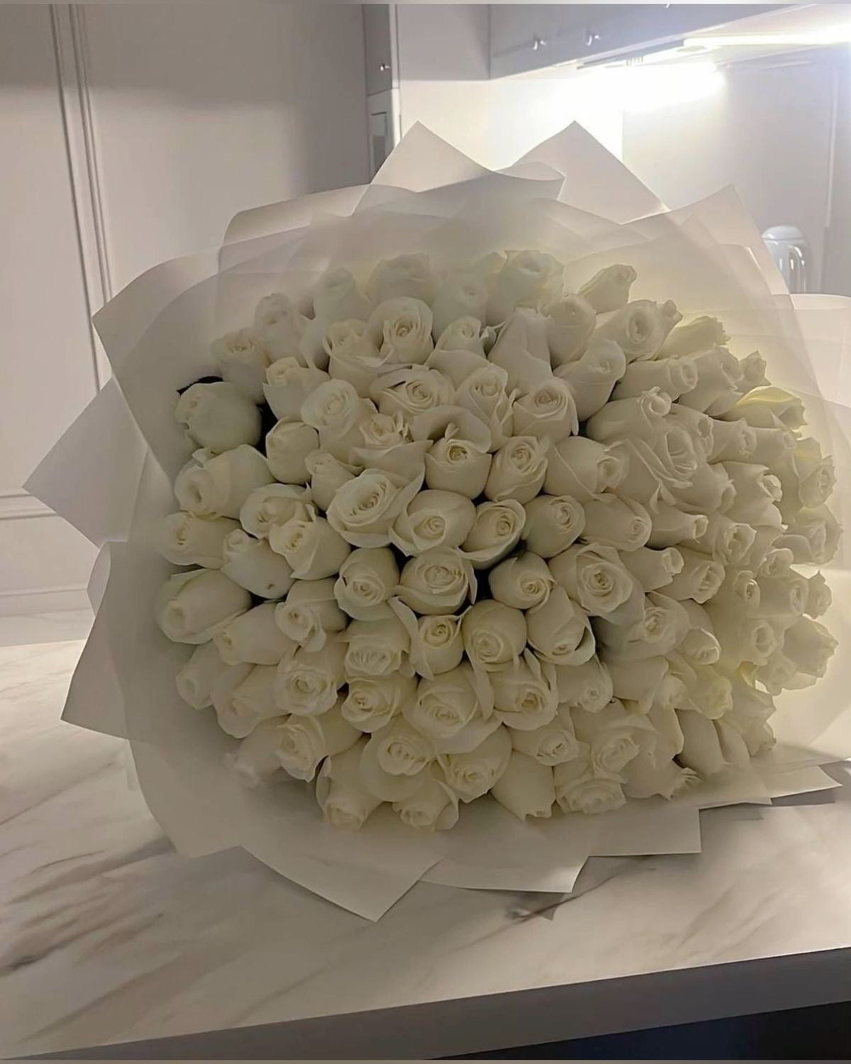 White Premium Roses