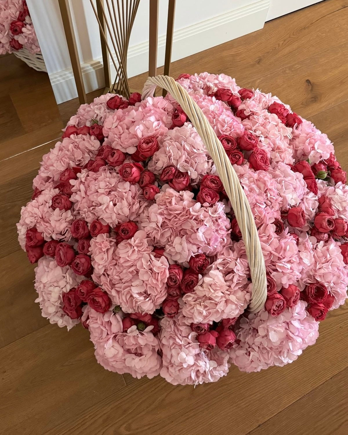 Large Hydrangeas basket