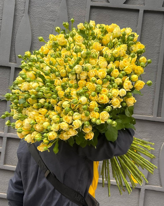 Yellow Spray Roses