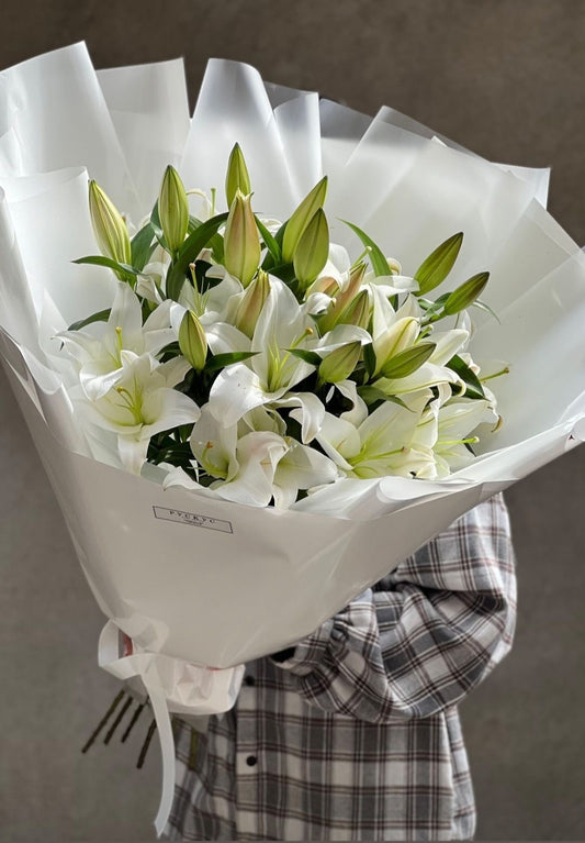 White Lily Bouquet