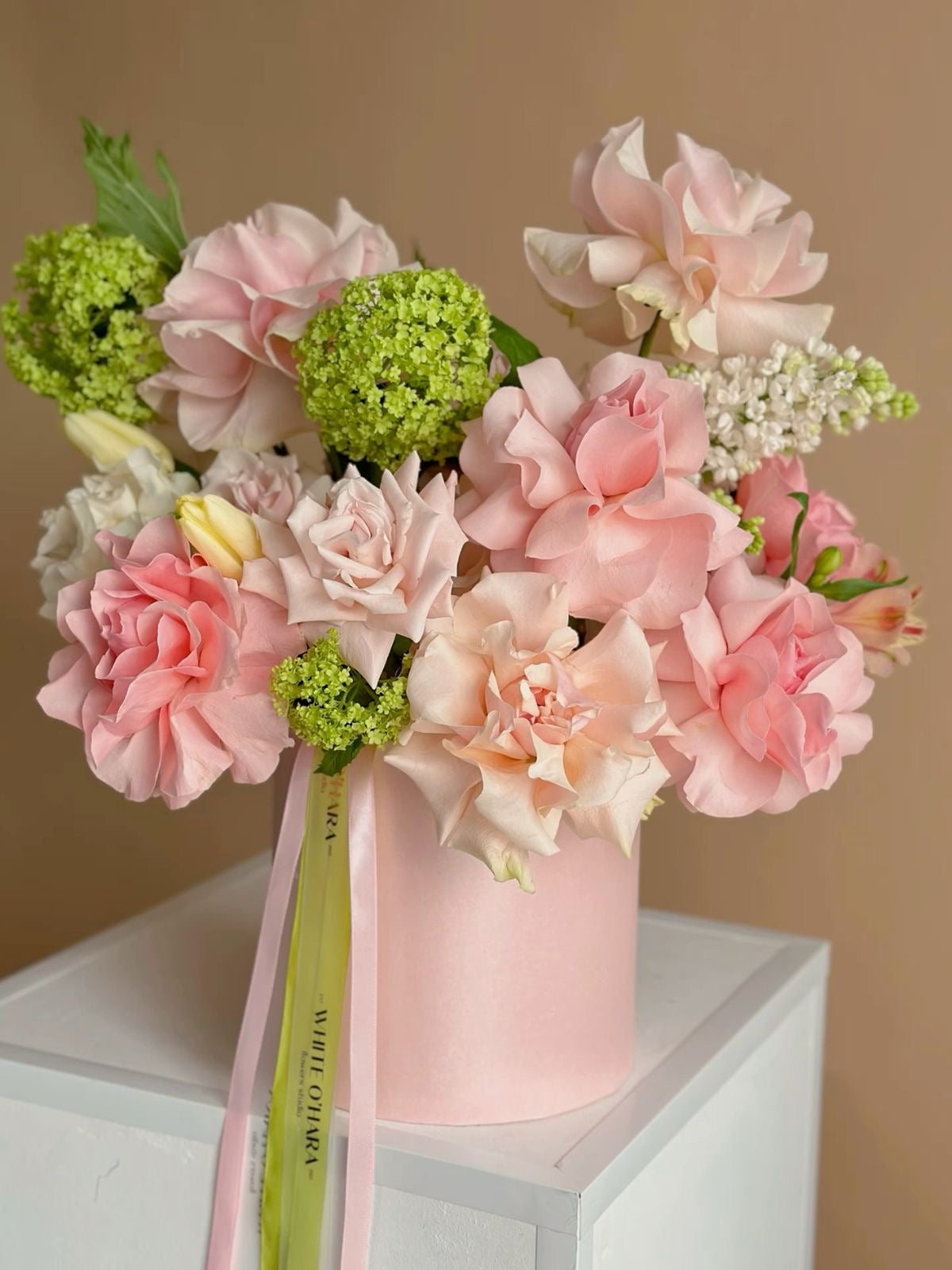 Carolina Bouquet Box-French Roses and Hydrangeas