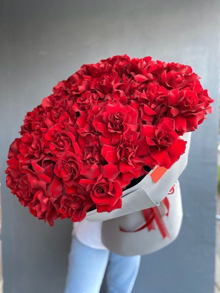 Red French Roses bouquet