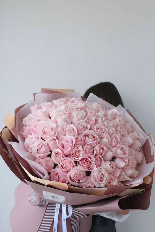 Pink Premium Roses Bouquet