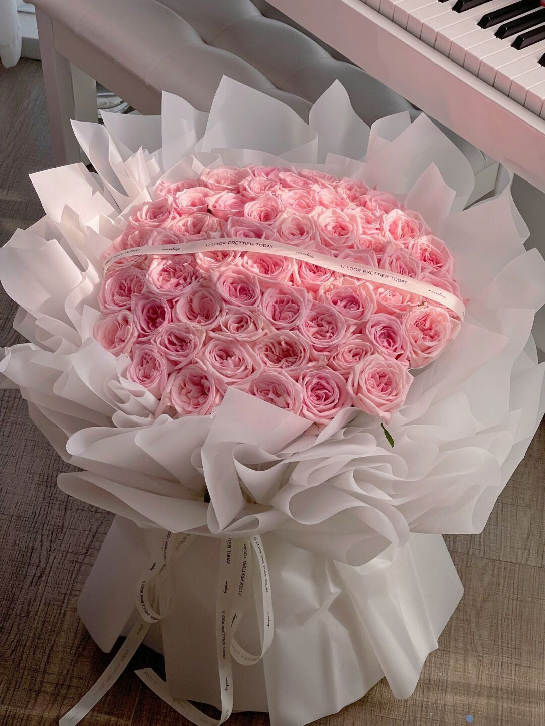 Pink Premium Roses Bouquet