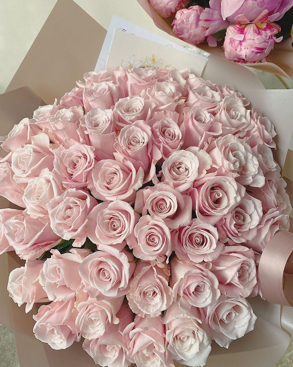 Pink Premium Roses Bouquet