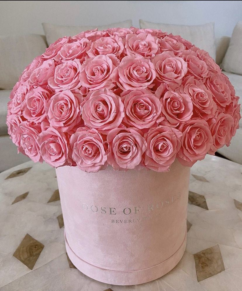 Pink Roses box