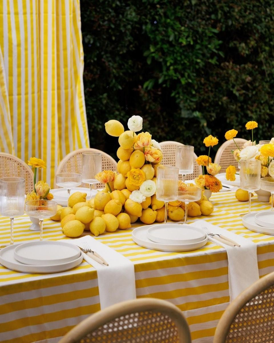 Weddings & events floral decoration Yellow