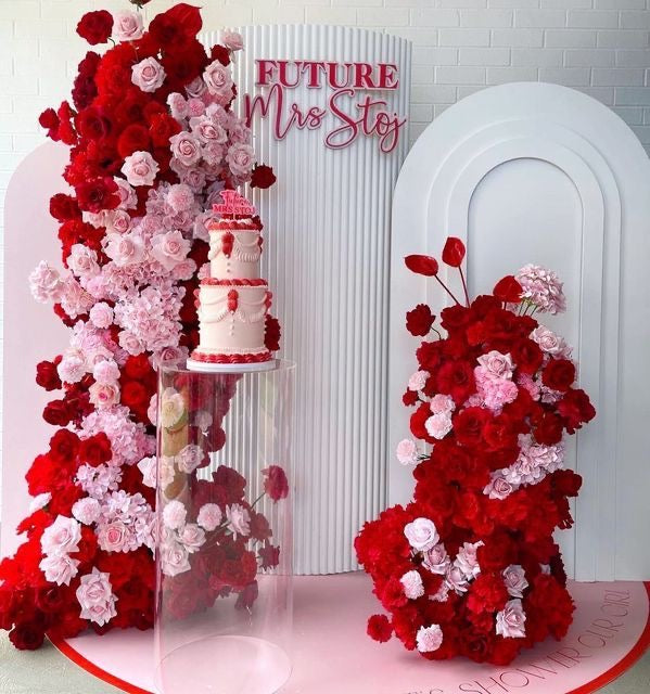 Weddings & events floral decoration Red