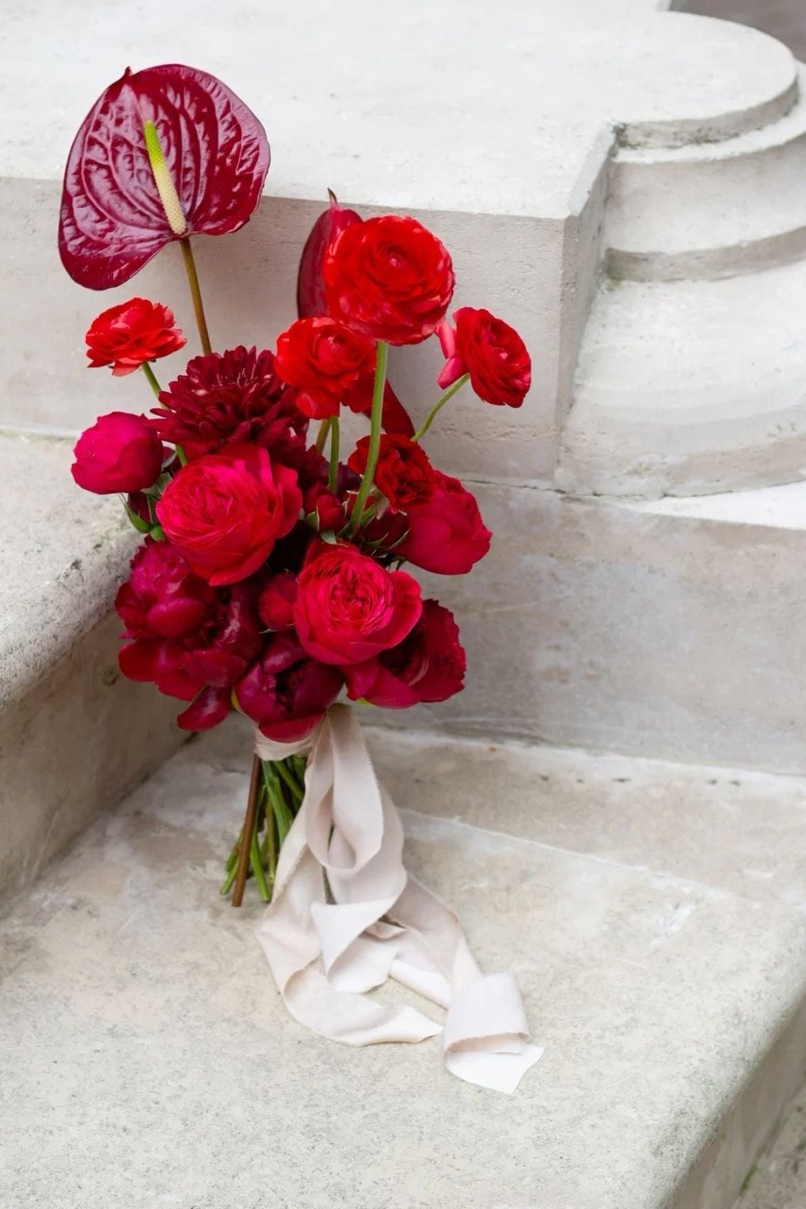 Weddings & events floral decoration Red