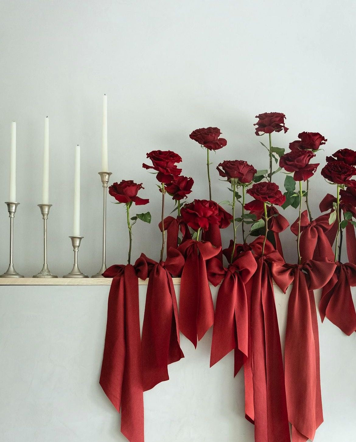 Weddings & events floral decoration Red