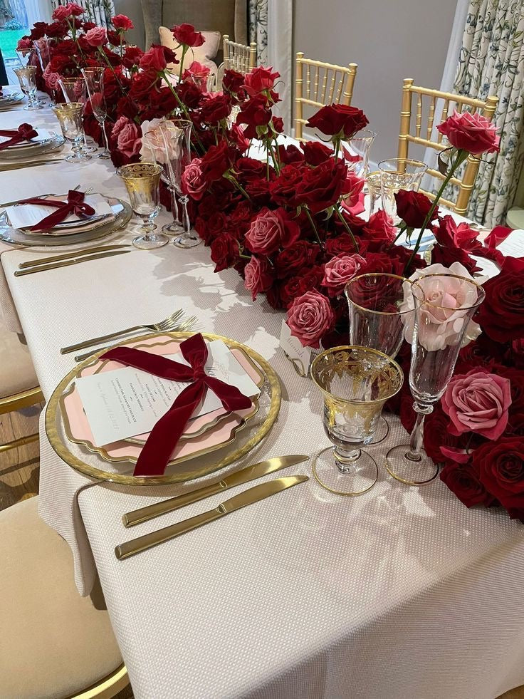 Weddings & events floral decoration Red