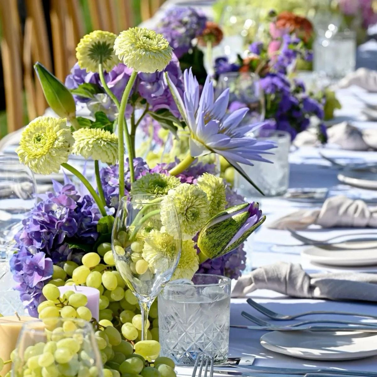 Weddings & events floral decoration Lilac