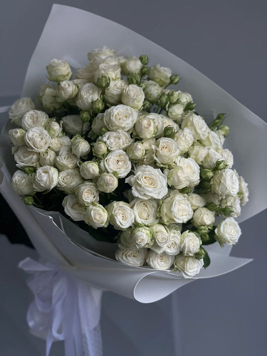 White Spray Roses